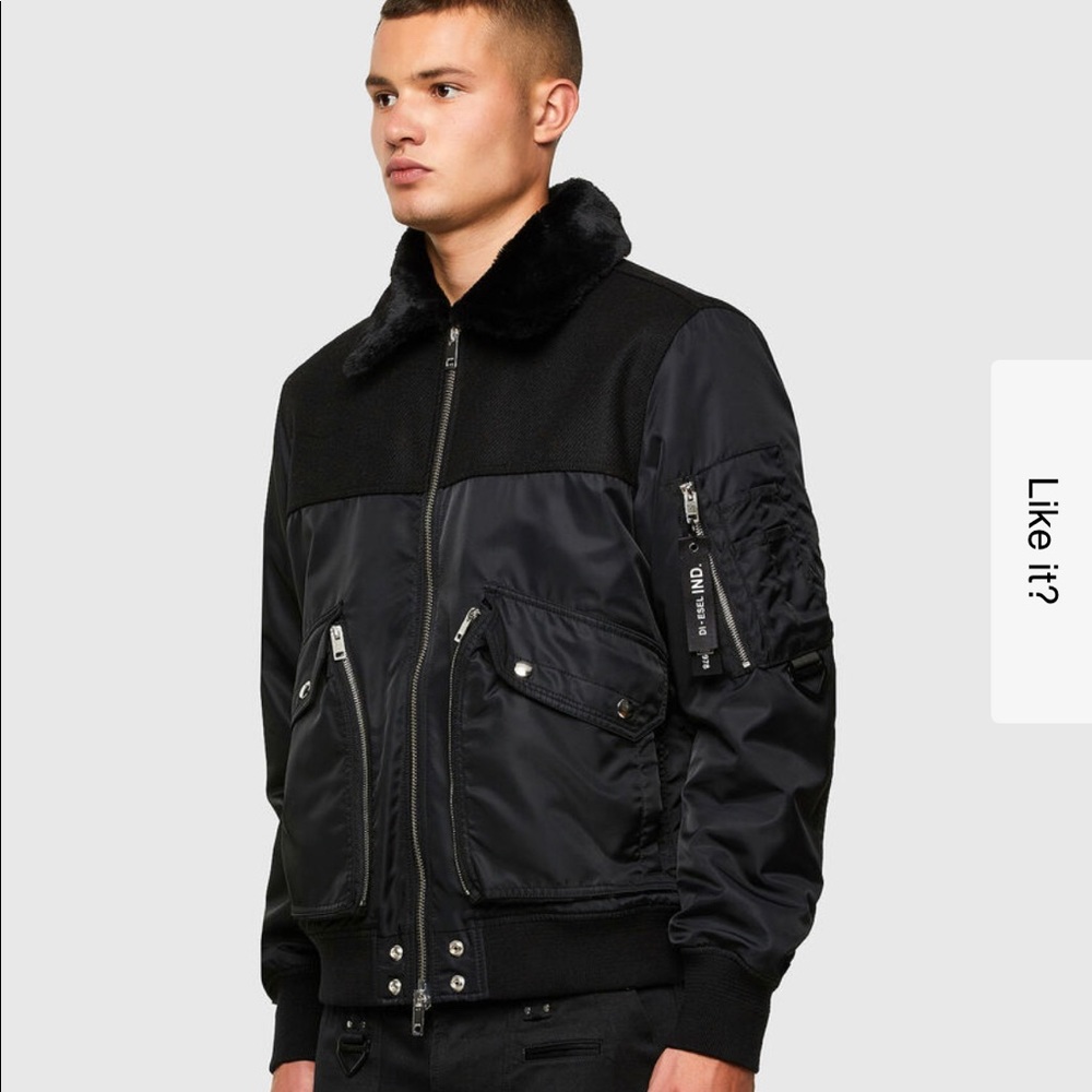Diesel black men’s jacket